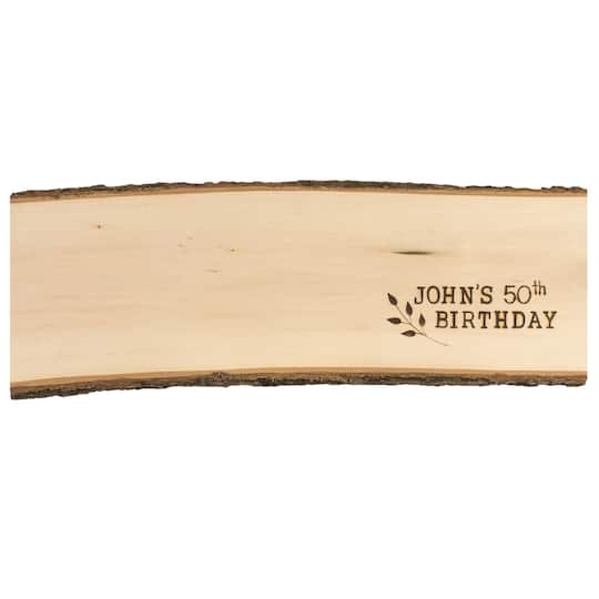 6 Pack: 23" Rustic Basswood Plank by Make Market®
